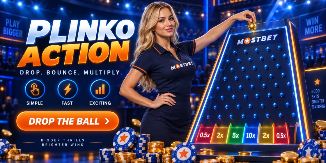 Plinko online w Mostbet – funkcje, bonusy i gra mobilna